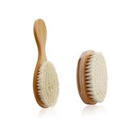 FRCOLOR 1 spazzola per capelli con setole per bambini, spazzola per il bagno, spazzola per la doccia, spazzola per bambini, setole in legno, pettine per capelli, pettine per la doccia, per bambini,