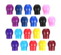 FRCOLOR 10 Paia di Auricolari Sostitutivi per Stetoscopio Adescope, Gommini Morbidi e Leggeri per Uso Ospedaliero, Accessori di Ricambio per Fonendoscopio per Diagnosi Colore Casuale