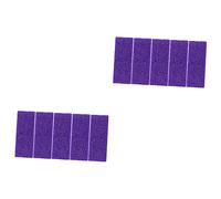 FRCOLOR 10 pezzi di pietra pomice vulcanica pedicure strumento di rimozione della pelle di corno strumenti per pedicure di pedicure piedi pietra pomice pulizia lavapavimenti carta vetrata