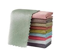 FRCOLOR 10 Pezzi straccio lavello cucina scovolini per pipa specchi strofinacci per waffle riempitivo per sacchetti per feste di Pasqua tergicristallo canovaccio assorbente fibra superfine