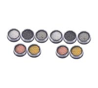 FRCOLOR 10 Set perline per unghie decorazioni unghie accessori telefono accessori per unghie nail art Forniture per nail art strenne forniture per unghie perline di metallo per unghie
