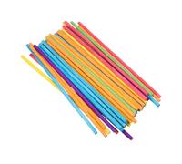 FRCOLOR 100 Bacchette Musicali Colorato da Strumento Percussione Educativo con Liscio Sicure e Resistenti per Attività Ritmiche e Didattica Musicale