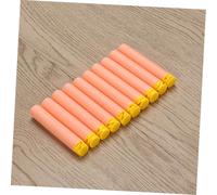 FRCOLOR 100 pezzi Dardi con Testa Z in Schiuma EVA Morbida Arancione per Gioco di Guerra Sicuri e Compatibili per Ragazzi e Ragazze