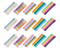 FRCOLOR 100 pezzi Fermagli per Capelli Colorati Macaron Clip Antiscivolo per Bambine Ragazze e Donne Accessori Moda Resistenti e Confortevoli per Acconciature Quotidiane e Feste