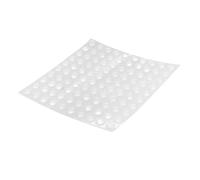 FRCOLOR 100 Pezzi Paracolpi Adesivi Trasparenti per Mobili Bumper Anti-collisione e Antiscivolo per Porte Armadi Supporto Tattile per Persone con Bassa Vista Autoadesivi e Resistenti