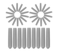 FRCOLOR 100 pezzi Tappi Protettivi per Lavastoviglie Coperture Terminali per Riparazione Lavastoviglie Facili Installare e Resistenti Protezione per Racks Usurati