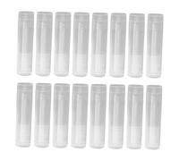 FRCOLOR 100 pezzi Tubetti Trasparenti Balsamo Labbra Vuoti in PP Contenitori Ricaricabili per Lipstick e Lip Gloss da Te Formato Compatto e Portatile per Viaggio e Quotidiano