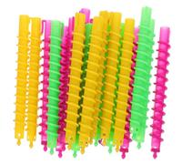 FRCOLOR 100 pz Spirale Perm Bar Perm Kit Perms per Capelli per Le Donne Curl Rod Perm Rod Spirale Bigodini Canne Capelli per Ricci Bigodini a Spirale Canne Curling