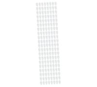 FRCOLOR 100paia Cuscinetti Nasali Antiscivolo Silicone Per Occhiali Da Comfort e Stabilità Per Tutti Tipi Di Montature