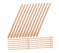 FRCOLOR 100pezzi Stick Per Ceretta Per Peli Di Donna Bastoncini in Legno Per Depilazione Corpo e Sopracciglia Applicatori Per Uso Quotidiano
