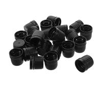 FRCOLOR 100pezzi Tappo Per Bottiglia Denti Di Perdite in Plastica Resistente Tappo Di Ricambio Per Bottiglie Di Olio Essenziale e Reagenti