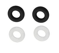 FRCOLOR 10paia Occhiali in Silicone Antiscivolo e Adatti Quasi Tutti i Tipi Occhiali Per Uso Quotidiano e Attività All Aperto Semitrasparenti