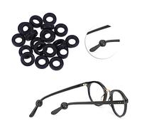 FRCOLOR 10paia of Anti-slip Silicone Eyeglasses Retainers Temple Tips for Glasses for Kids and Adults Silicone Ring