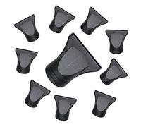 FRCOLOR 10pezzi Beccucci Per Asciugacapelli Ugelli Piatto Riutilizzabili Per Diffusione Uniforme e Volume Capelli Accessori Leggeri e Pratici Per Asciugacapelli Portatile Compatibili Con v