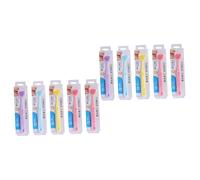 FRCOLOR 10pezzi Raschietti Per Lingua Pulitori Per Lingua Rimozione Sgradevoli Colori Casual Orale