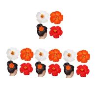 FRCOLOR 12 Pcs Hawaiian Fiore Tornante Clip Di Hawaiano Fiori Per Carino Clip Di Forte Tenuta Clip Di Fiori Di Decorazione Dei Coda Di