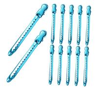 FRCOLOR 12 pezzi clip per acconciatura parrucchiere forcine per capelli acconciatura capelli clip reparti clip salone forcine per parrucchiere clip per parrucchiere clip