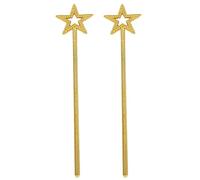 FRCOLOR 12 pezzi da principessa a forma di stella, accessorio per costume | Bacchette magiche a cinque punte a forma di stella per bambine, accessorio per travestimenti, cosplay, foto a tema fate e