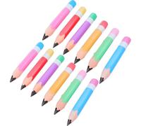 FRCOLOR 12 Pezzi Decorazioni Gonfiabili per Back To School Party 12 Matite Palloncino in Pvc, Facili da Appendere per Un'atmosfera Giocosa in Aula Scolastica