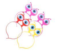 FRCOLOR 12 Pz cerchio per fascia carina per bambini copricapo a forma di bulbo oculare per Halloween fasce per gli occhi alieni fascia lampeggiante a LED da cartone animato