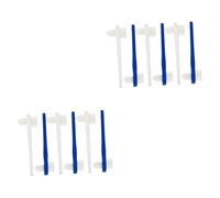 FRCOLOR 12 Pz finto spazzolino a doppia testa strumento per la pulizia dei denti finti spazzolino da denti per la della protesi spazzolino portatile spazzolino per dentiera Manuale