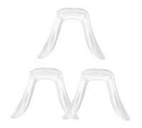 FRCOLOR 12 Pz Naselli Per Porta Naso Per Occhiali Adesivi Per Naselli Per Occhiali i a Ponte a Sella Mini Cuffie Tappetino Per Il Naso Degli Kit Titolare Gel Di Silice