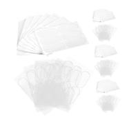 FRCOLOR 120 Pezzi Supporto Orecchie in Silicone Trasparente Correttore Invisibile Orecchie Punta Adesivi Estetici Portatili per Quotidiano e Viaggi