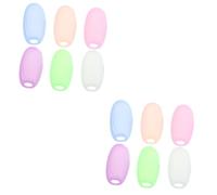 FRCOLOR 12pezzi Copertura Per Testine Spazzolino Coperture Alimentare Per e Pratiche Compatibili La Maggior Parte Spazzolini Colori Variati