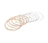 FRCOLOR 12pezzi Corde Per Chitarra Folk in Kit Corde Di Ricambio Per Chitarra Acustica