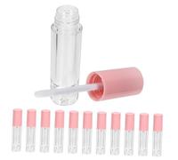 FRCOLOR 12pezzi Flaconi di Lucidalabbra Trasparenti Tubetti Vuoti per Olio Labbra Flaconi Portatili Ricaricabili da Tubetto di Rossetto