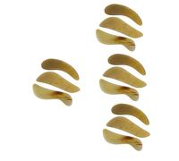 FRCOLOR 12pezzi Guasha Board Bovino Per Massaggi Professionali Del Viso e Del Corpo Strumenti Di Bellezza Per Casa e Salone Per Rilassamento e Benessere