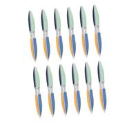 FRCOLOR 12pezzi Limette Per Unghie Esagonali Per Manicure e Pedicure Accessori Per Unghie Per e Facili Utilizzare e Resistenti