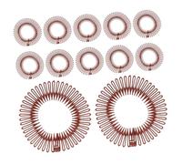 FRCOLOR 12pezzi Pettini Elastici Per Clip Pettini Laterali Per Styling Dei Pettine Portatile Per Crespi Fascia Elastica Per Pettine Elastici Per