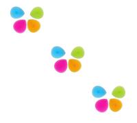 FRCOLOR 12pezzi Spazzola Massaggiante Per Viso Silicone Ventosa Adatta Tutti Tipi Di Design Abrasivo e Facile Da Impugnare Arancione Rosa Blu Verde