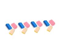 FRCOLOR 12pezzi Spugne Per Bagnetto Scrubber Riutilizzabili Per Massaggi Sensory e Giallo Per e Del Capello