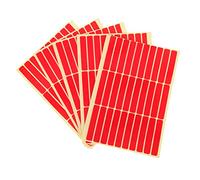 FRCOLOR 15 Fogli Nastro biadesivo trasparente striscia espositore per premere sul supporto per biadesivi rug adesivi per espositori per nastri per rosso