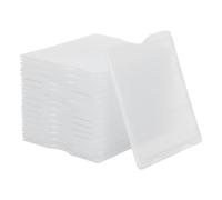 FRCOLOR 15 Pezzi Porta Vetrini Rettangolare a 3 Scomparti da in Plastica Impilabile per Identificazione Rapida, per Dipartimenti di Patologia