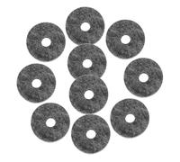 FRCOLOR 15 Pezzi Supporti in panno per piatti batteria Cuscinetti Ammortizzanti Anti-vibrazione per Protezione e Riduzione Rumore Rondelle Sostitutive per Set Batteria