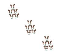 FRCOLOR 15 Pz copricapo a forma di corna hair band hair charms hat fasce per la testa del costume da renna di natale copricapo della festa di Natale copricapo creativo forniture per feste