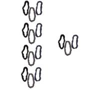 FRCOLOR 15 Pz elastico scrunchie barrette hair pin corde per elastici per titolari di coda di cavallo ragazza fascia per scrunchy copricapo della ragazza seta di gelso