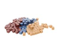 FRCOLOR 150pezzi Dadi Vuoti Tascabili Per Insegnamento Giochi Per Matematica e Apprendimento Delle Lingue Giochi Da Tavolo Da Te