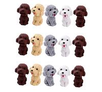 FRCOLOR 16 Forma Cane Carino Cancellare Morbido e Sicuro Regalo Compleanno e Asilo Decorazione Divertente e Creativa