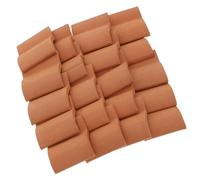 FRCOLOR 16 per Micro Paesaggio, Mini Kit da Giardino 60 Pezzi Rosso S, Accessori per Decorazione Fai da Te e Giocattolo per