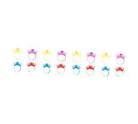 FRCOLOR 16 Pz Fascia 2023 fascia di fasce per la moda femminile felice anno fasce hair band decorazioni feste copricapo di giocattoli della bambina plastica