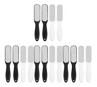 FRCOLOR 16pezzi Raspadori Per Piedi Doppia Faccia Strumenti Per Pedicure e Dei Piedi Inossidabile Manico Antiscivolo e Pratico Per Rimozione Calli e Esfoliazione Della Morta