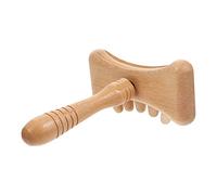 FRCOLOR 1pezzi Bastoncino Per Agopressione Asta Raschiante Manuale Guasha Strumento Massaggiante Portatile Per Punti Di Agopuntura Utilizzabile Per Atleti e Sportivi