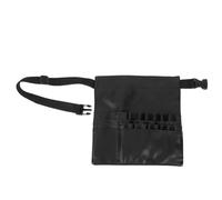FRCOLOR 1pezzi Borsa Da Trucco Professionale Leggera e Portatile Con Design Chic Per Trucco e Utilizzo Viaggio Per Cosmetici Nero