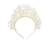 FRCOLOR 1pezzi Cerchietto Di Decorativo Cerchietto Da Sposa Copricapo Da Ragazza Per Decorazioni Da Donna Fascia Per Capelli Dettagli