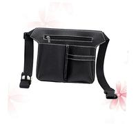 FRCOLOR 1pezzi Marsupio Organizer Per Utensili in Pu Portatile Per Parrucchiere e Borsa Per Attrezzi Scomparti Multipli Per Pettini Forbici e Fermagli Per