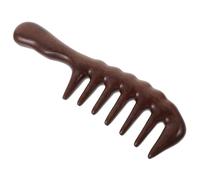 FRCOLOR 1pezzi Pettine Di Legno Per Massaggio Pettine Da Viaggio Per Capelli Strumento Per Parrucchieri Da Donna Pratico Per Lisciare e Prendersi Cura